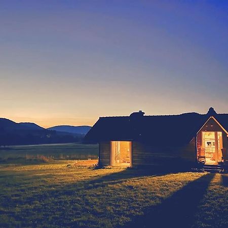 Polanka Beskid Niski Cute Cabin With Spectacular Views Hanczowa Bagian luar foto