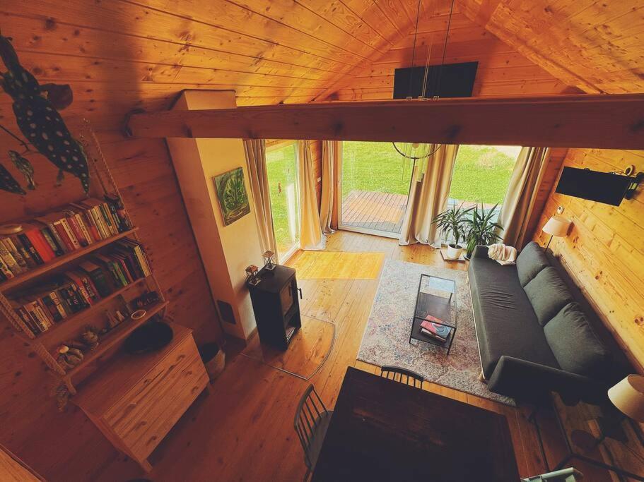 Polanka Beskid Niski Cute Cabin With Spectacular Views Hanczowa Bagian luar foto