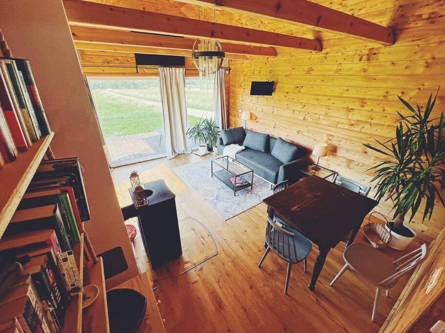 Polanka Beskid Niski Cute Cabin With Spectacular Views Hanczowa Bagian luar foto