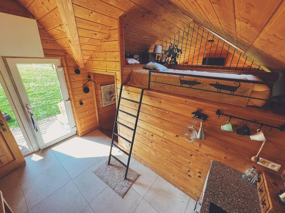 Polanka Beskid Niski Cute Cabin With Spectacular Views Hanczowa Bagian luar foto