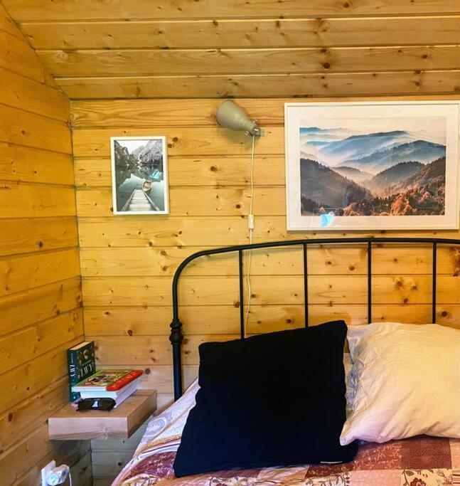 Polanka Beskid Niski Cute Cabin With Spectacular Views Hanczowa Bagian luar foto