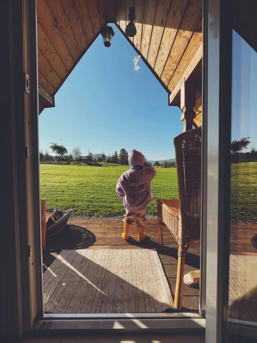 Polanka Beskid Niski Cute Cabin With Spectacular Views Hanczowa Bagian luar foto