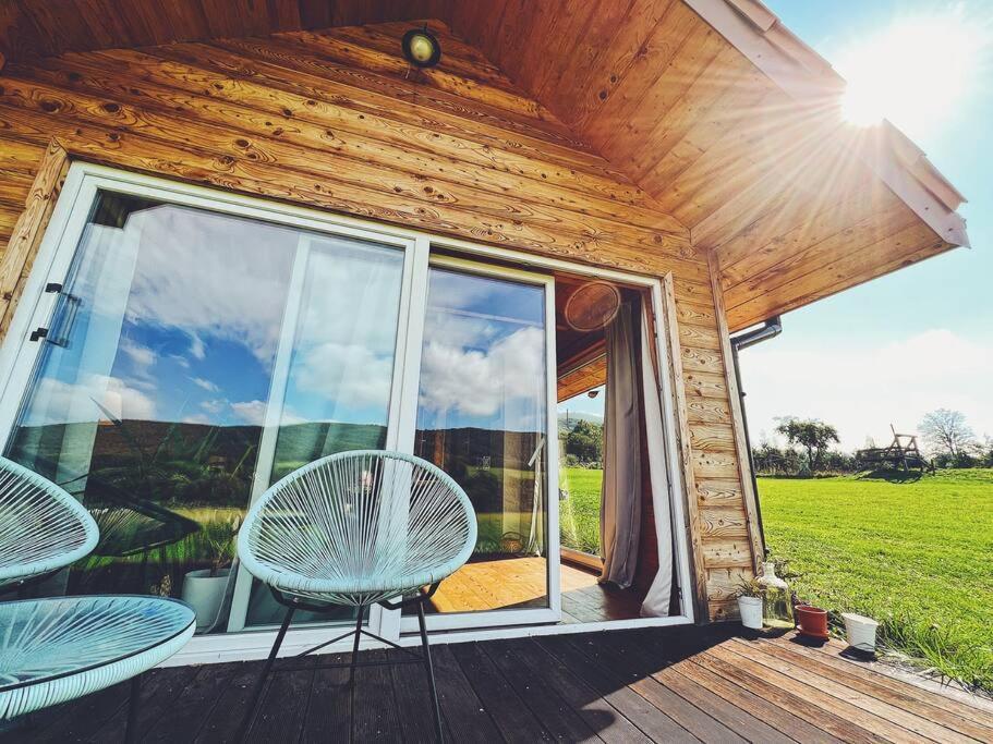Polanka Beskid Niski Cute Cabin With Spectacular Views Hanczowa Bagian luar foto