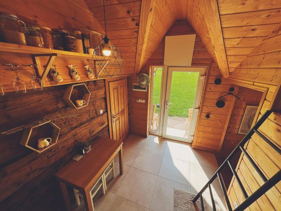 Polanka Beskid Niski Cute Cabin With Spectacular Views Hanczowa Bagian luar foto
