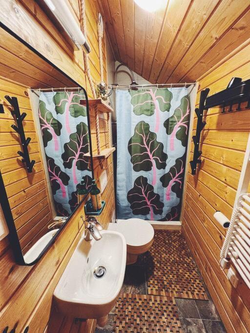 Polanka Beskid Niski Cute Cabin With Spectacular Views Hanczowa Bagian luar foto